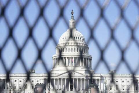 Va. man accused of scaling security fence near Capitol