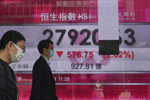 Asian markets push higher despite tech sell-off on Wall St