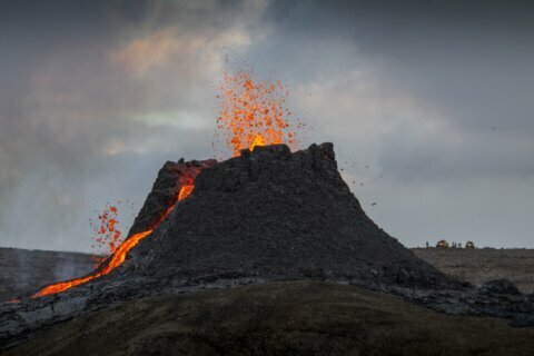 Right now in Iceland: Hot lava and a warm welcome