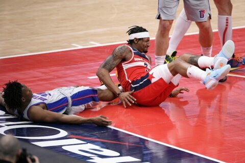 Westbrook, Wizards beat Pistons 106-92 despite Beal injury