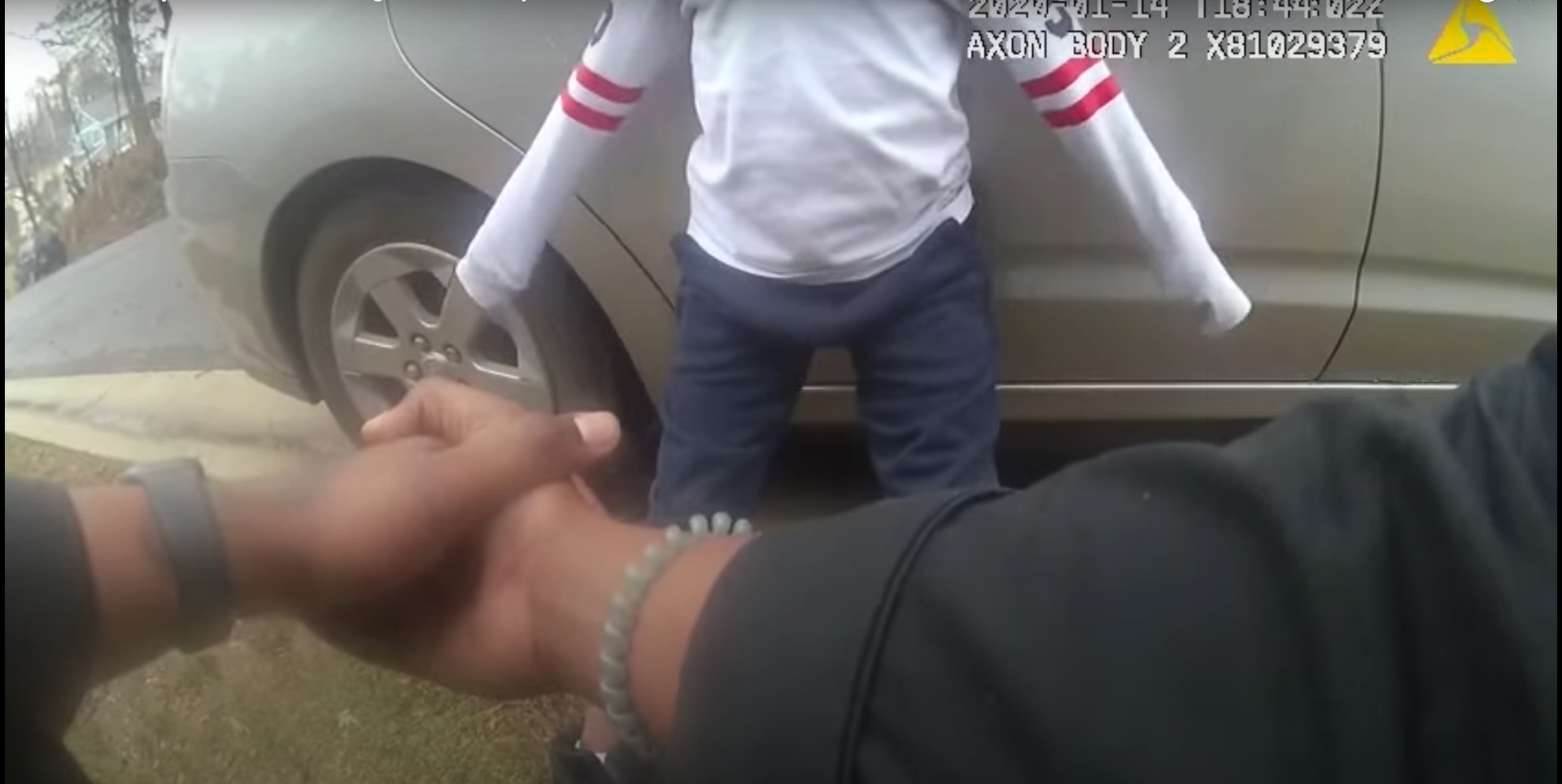 Police release video from Montgomery Co. showing police officer scolding and handcuffing a 5-year-old boy