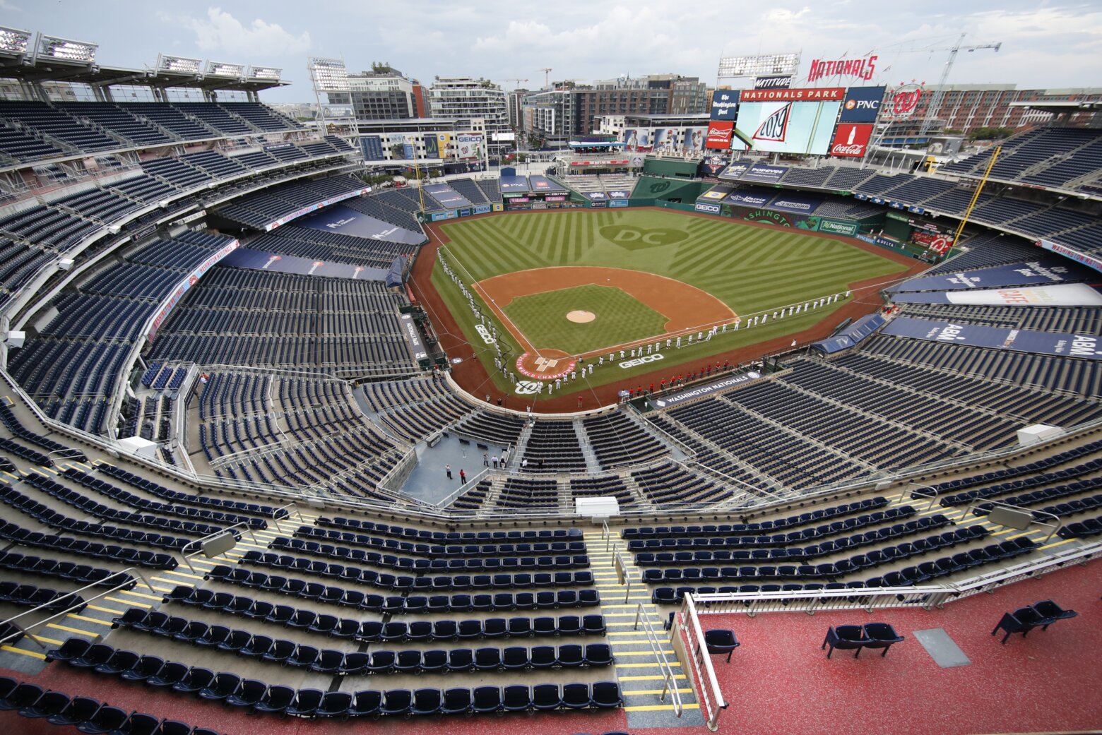 PHOTOS: Opening Day 2020 at Nationals Park - WTOP News