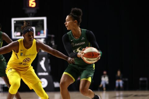 New Mystic Alysha Clark out for the season with Lisfranc injury on right foot