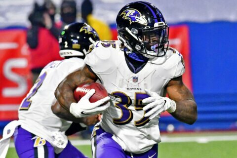 Ravens keep their backfield intact through 2023 with Gus Edwards extension