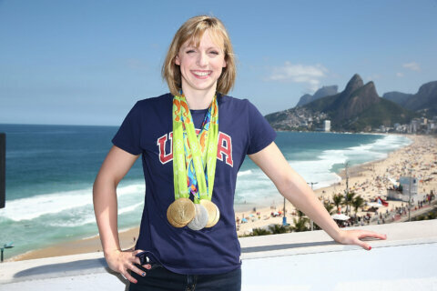 Olympic swimmer Katie Ledecky on training in a backyard pool and her aspirations for Tokyo 2020