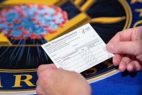 Staples and Office Depot offering free laminations of COVID-19 vaccination cards