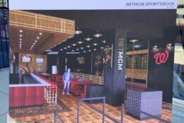<p>The BET MGM sports betting lounge is expected to open later this year near the Centerfield Gate.</p>
