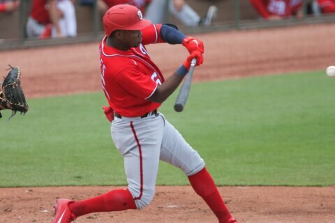 Before Victor Robles can bat leadoff, he must show Nationals signs of progress