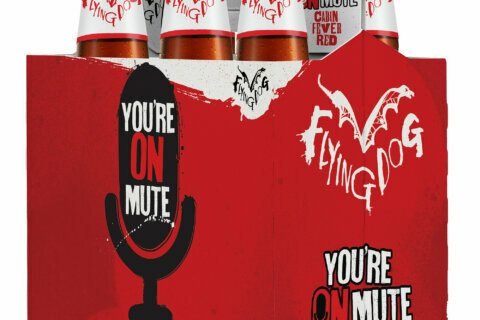 A Flying Dog beer for your video call flubs