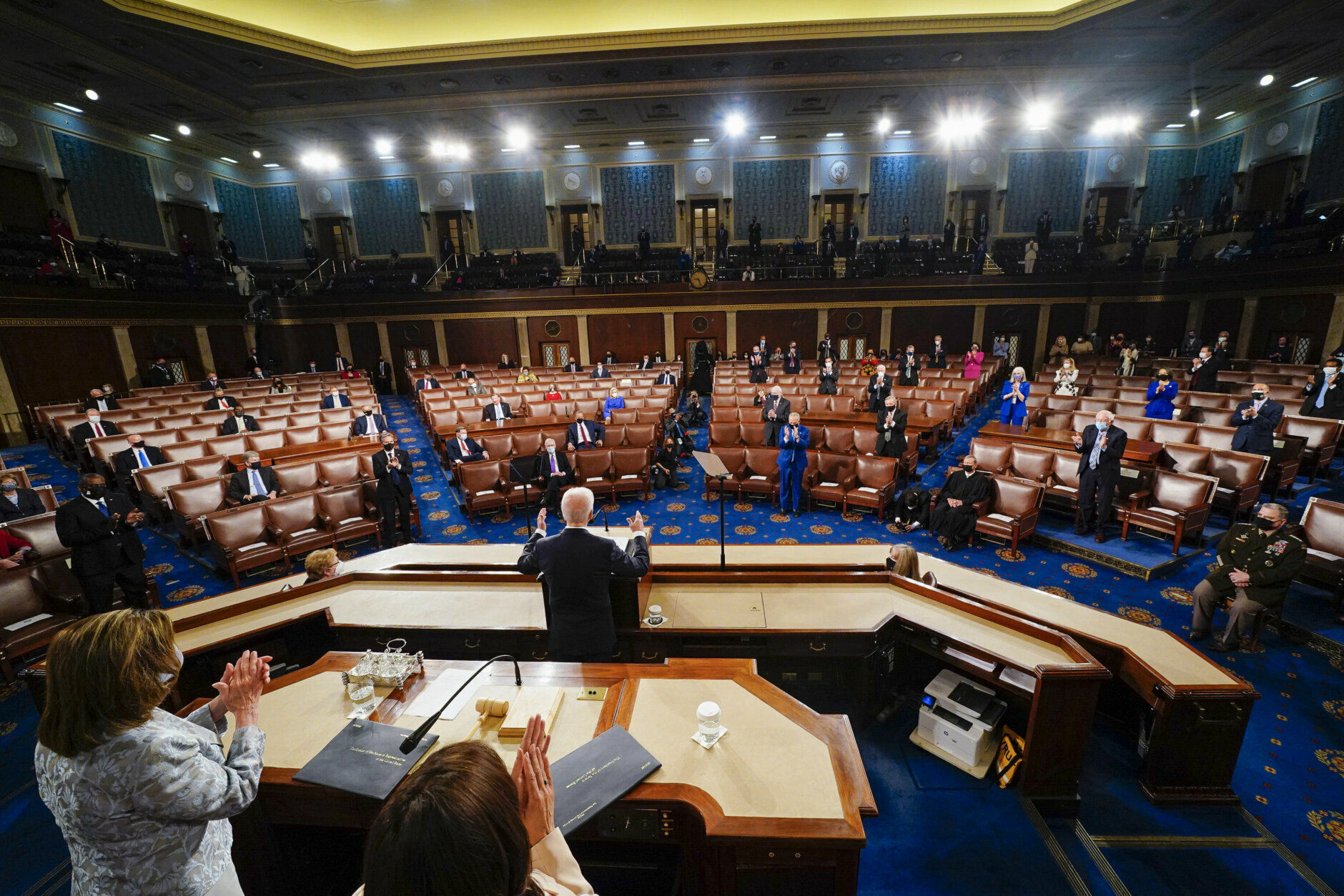 Photos Biden Addresses Joint Session Of Congress Ahead Of 1st 100 Days 