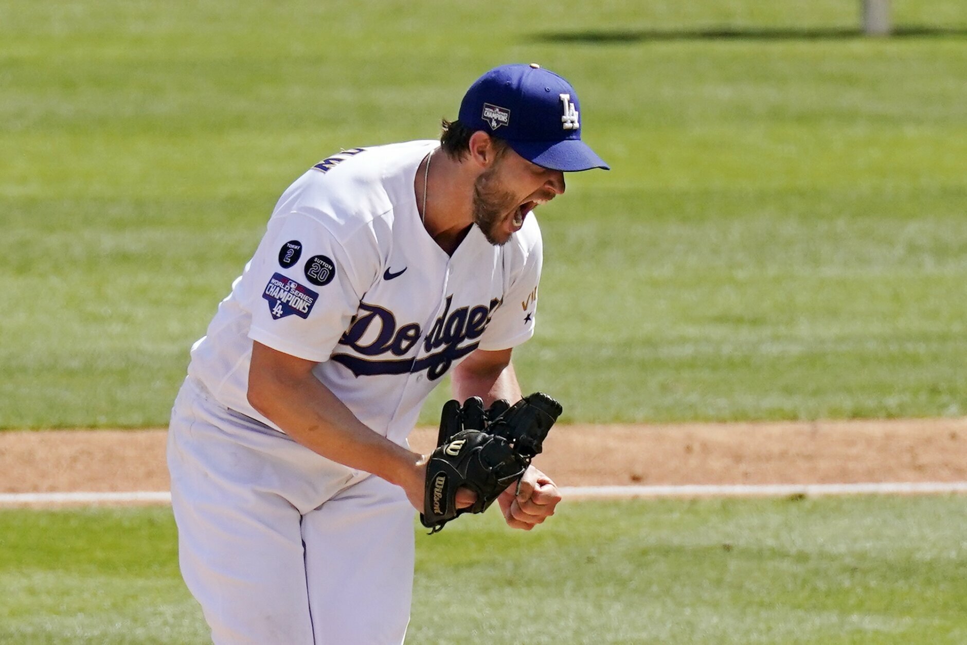 Washington Nationals' Max Scherzer rarely labors, always works