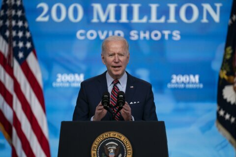 ‘Go get the shot’: Biden highlights path back to normal