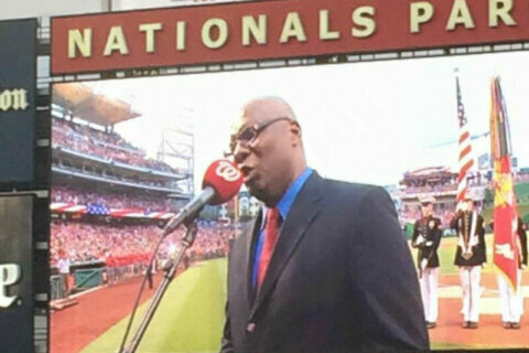 Anthem singer DC Washington ready to take field at Nats home reopener