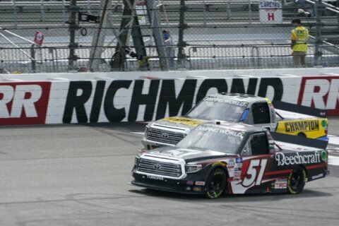Nemechek outruns boss to win NASCAR truck race at Richmond