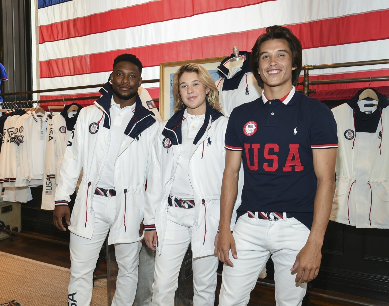 Ralph Lauren Unveils Crisp White Team USA Olympic Uniforms