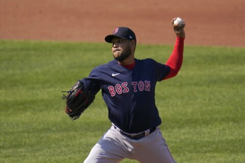 Rodríguez wins for Red Sox in return from year-long layoff