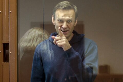 Nearly 1,500 reported arrested at Navalny rallies in Russia