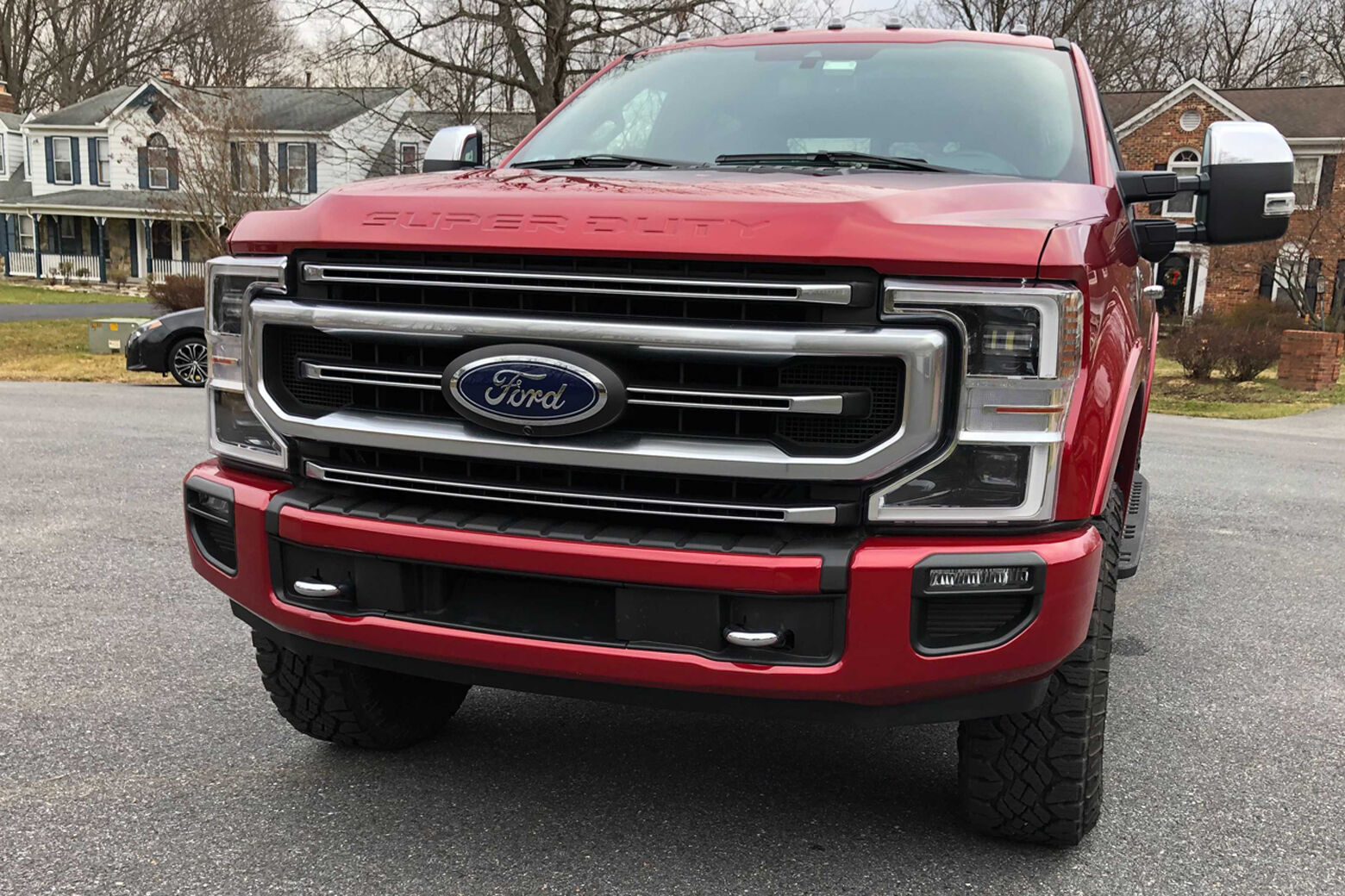 Exterior of the Ford Super Duty F-250