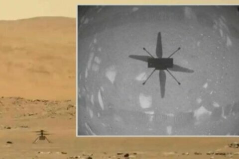 Mars helicopter completes second test flight