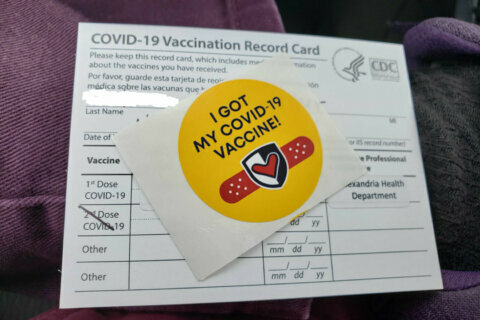 Laminating your vaccination card? That won’t be necessary