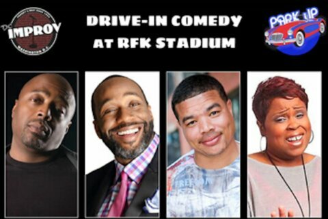 DC native Red Grant comes home to RFK Stadium for horn-honking comedy drive-in