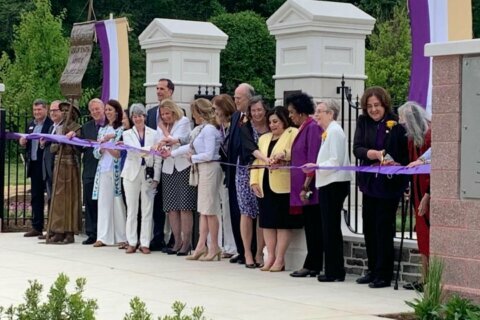 Ribbon cutting officially dedicates Turning Point Suffragist Memorial in Fairfax Co.