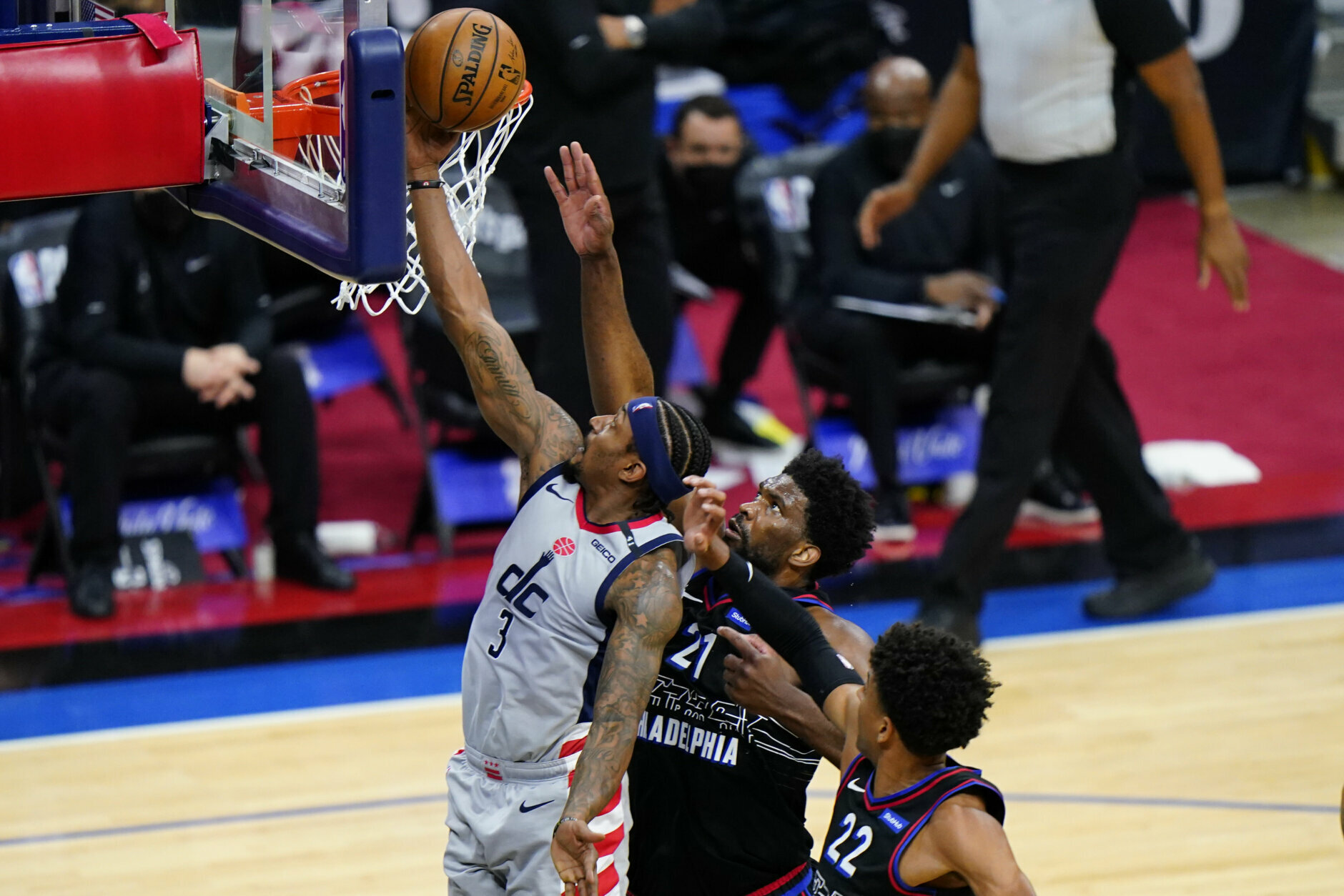 Philadelphia 76ers edge out Wizards in Round 1, Game 1, of NBA Playoffs | WTOP