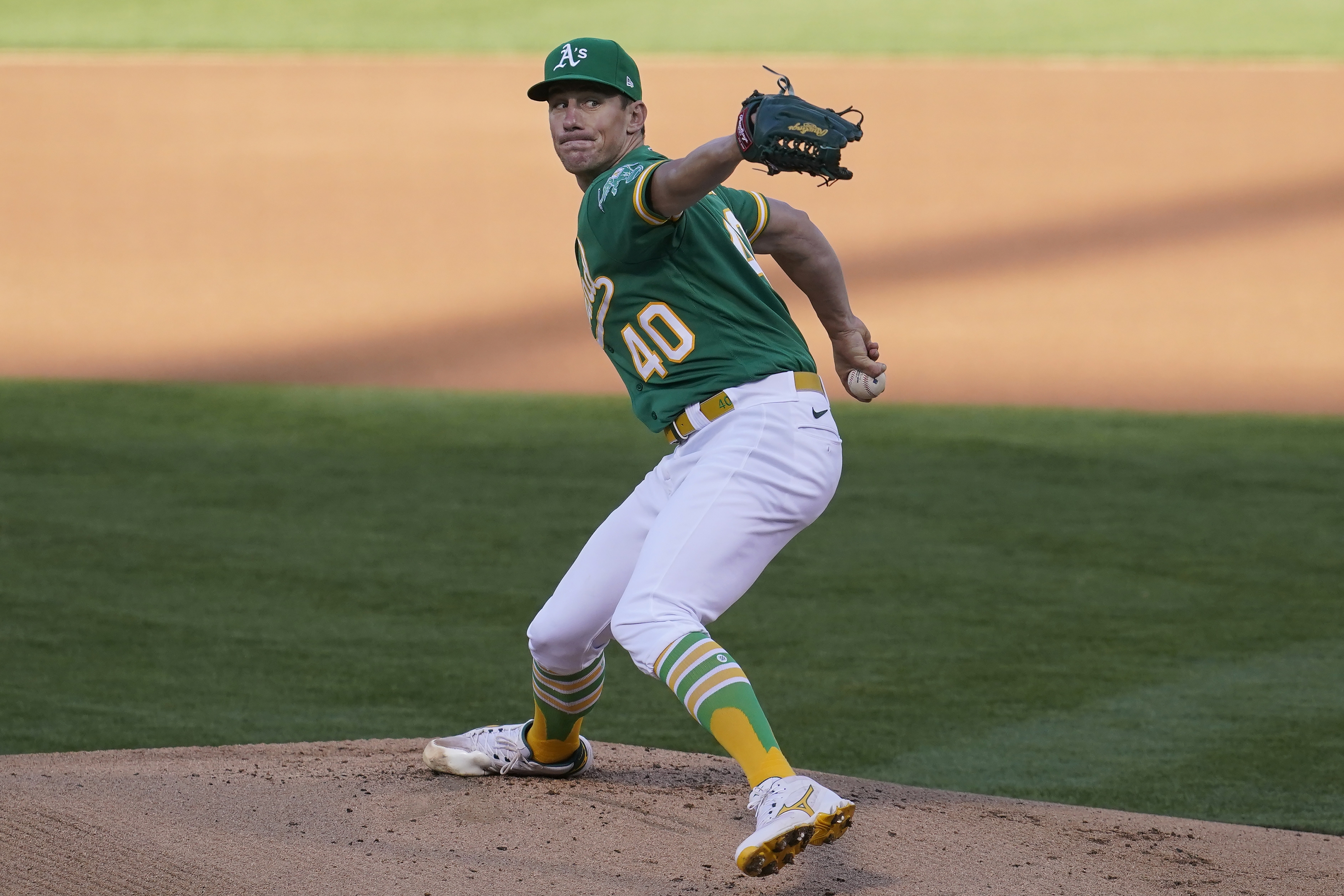 A's Chris Bassitt throws bullpen, will face hitters next