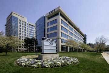 CACI's new headquarters at 12021 Sunset Hills Road in Reston. (Courtesy CACI International)