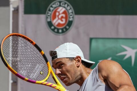 Djokovic, Nadal, Federer grouped in same half at French Open