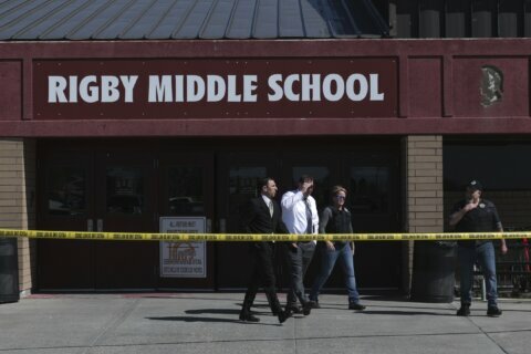Sheriff: Girl shoots 3 at Idaho school; teacher disarms her