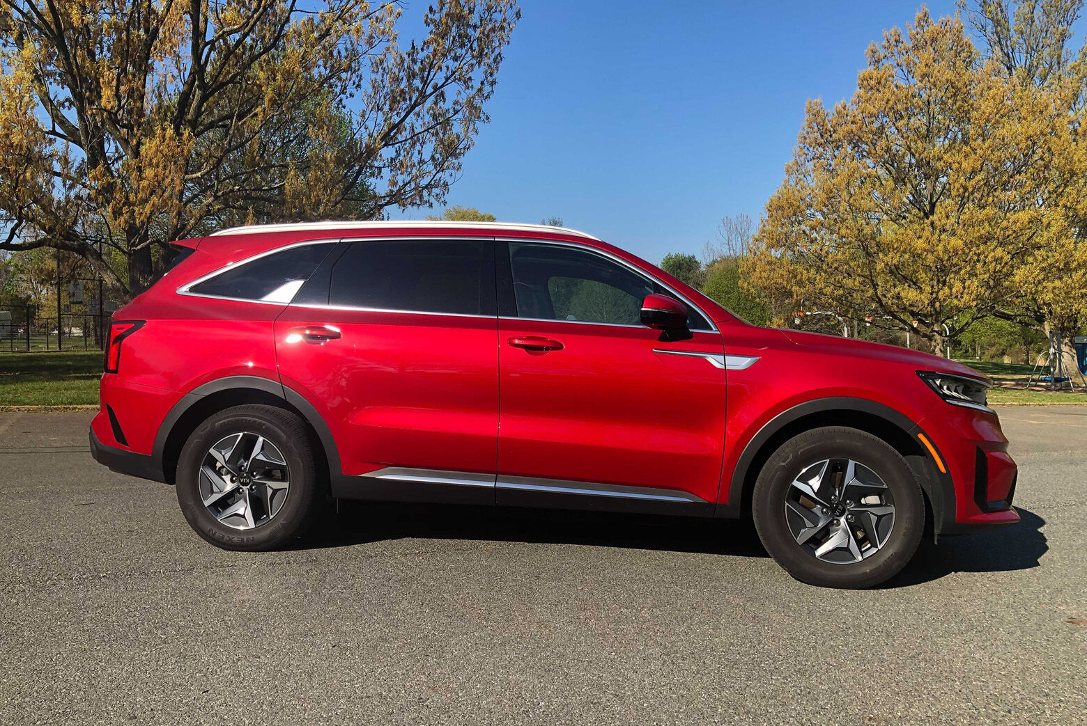 Exterior of the Kia 2021 Sorento.