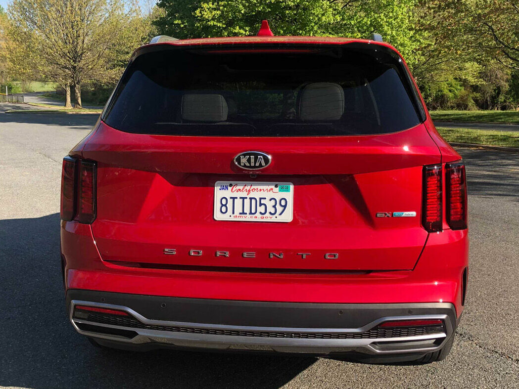 Exterior of the Kia 2021 Sorento.