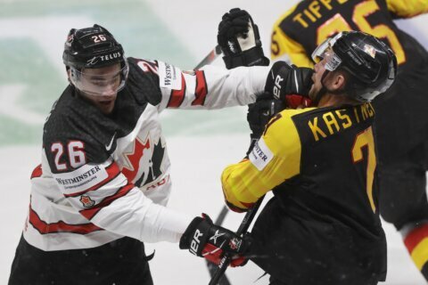 Canada loses to Germany, falls to 0-3 at world championship