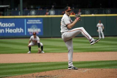 O’s Means throws MLB’s 3rd no-hitter of season, tops M’s 6-0