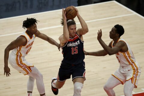 Westbrook breaks Robertson’s record as Wizards fall to Hawks