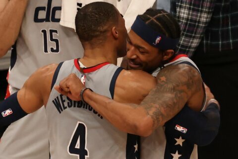 Wizards clinch berth to play-in Tournament, defeats Cavs