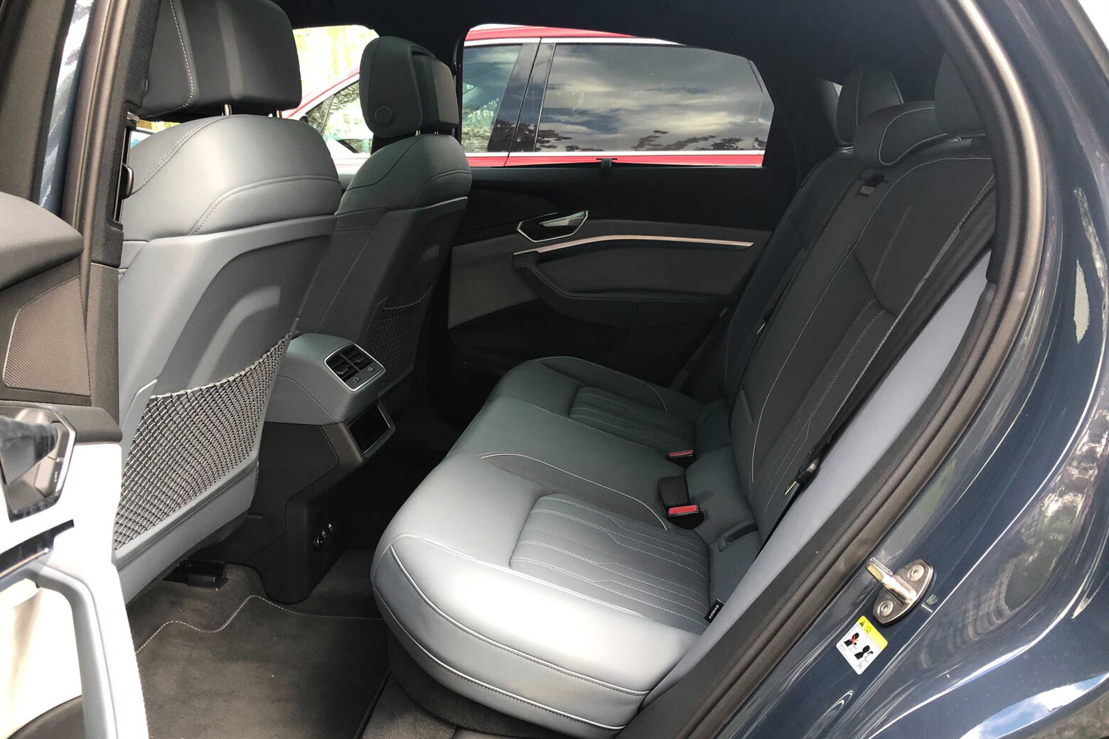 Interior of Audi e-tron Sportback