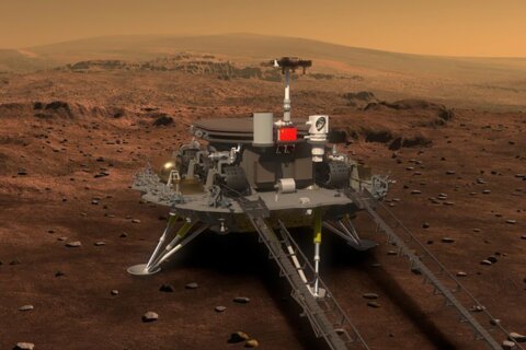 China has successfully landed a rover on Mars, state media says