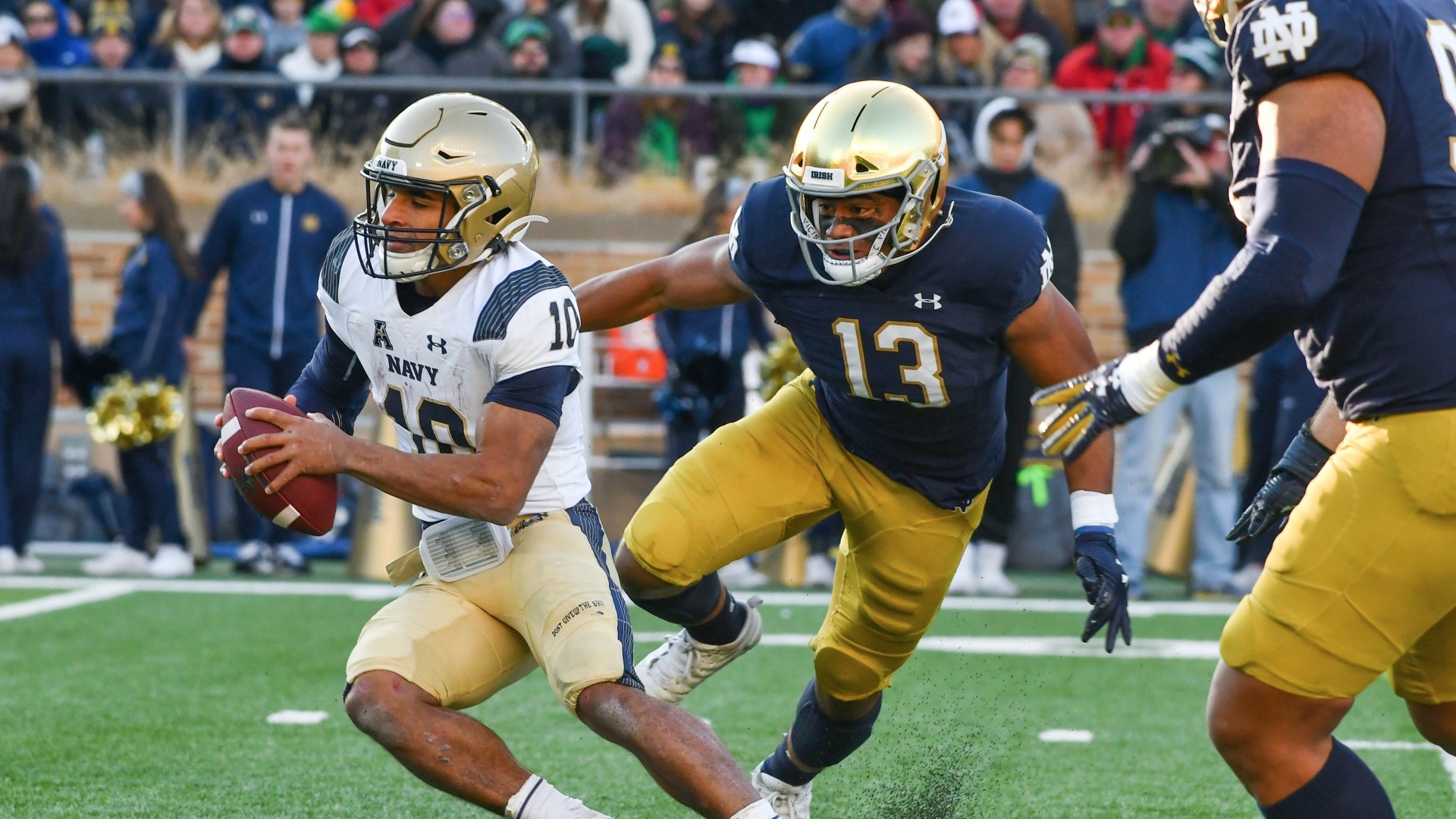 Navy vs. Notre Dame football at M&T Bank Stadium