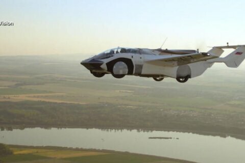 Flying car completes first test flight between airports in 35 minutes