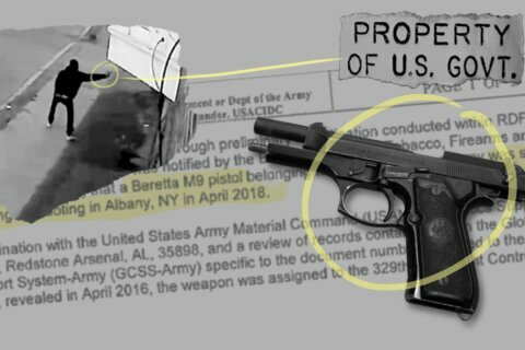 AP: Some stolen US military guns used in violent crimes