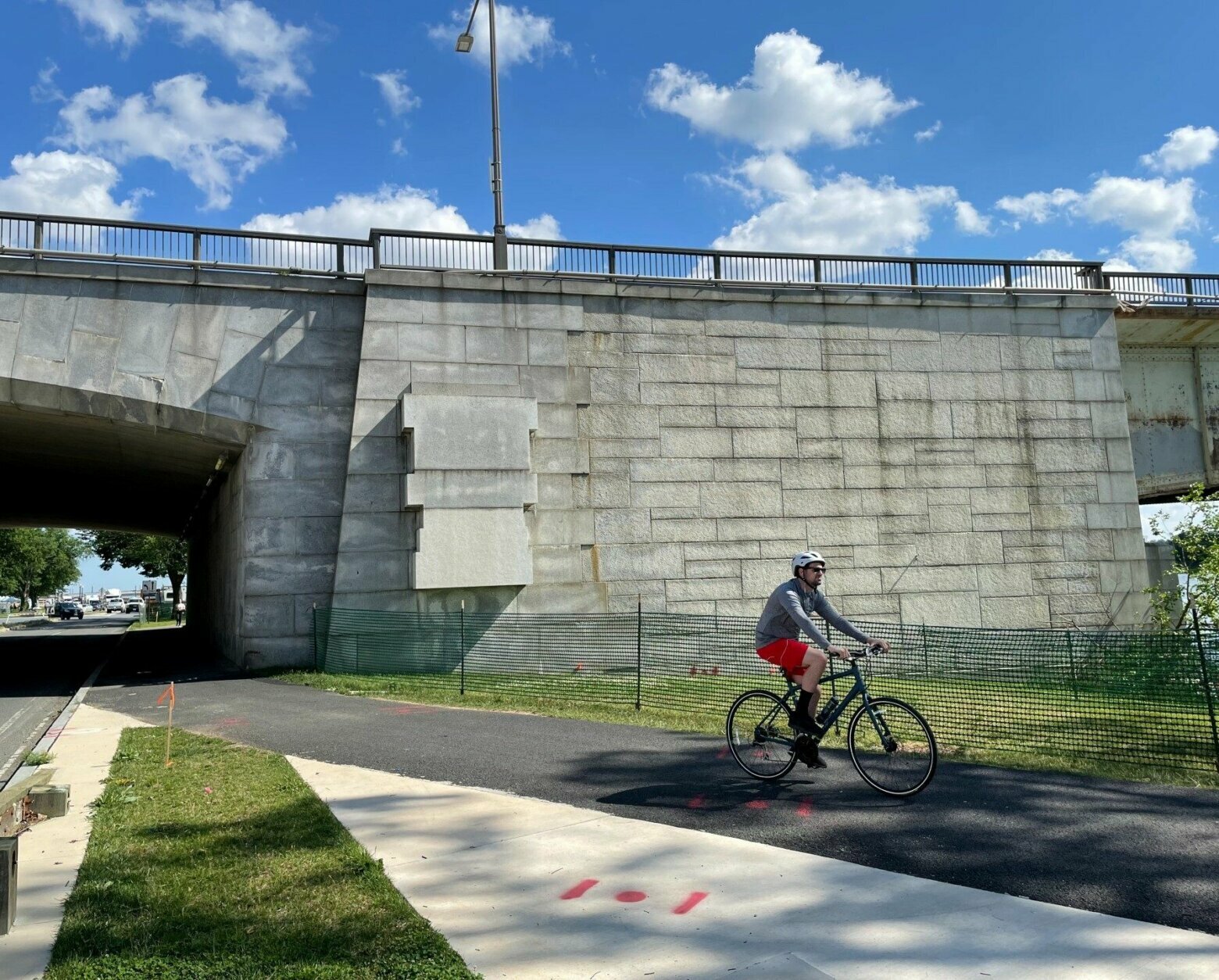 This tunnel under the bridge is aimed at improving pedestrian and biker safety, according to the National Park Service. 