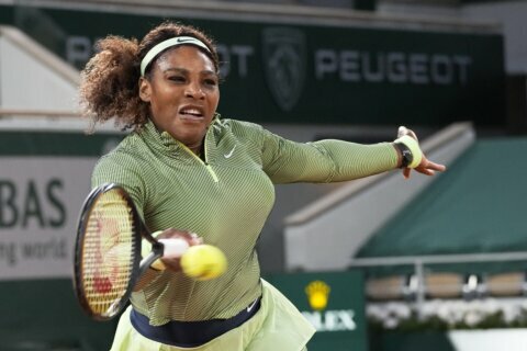 French Open lookahead: Serena Williams in 2nd-round action