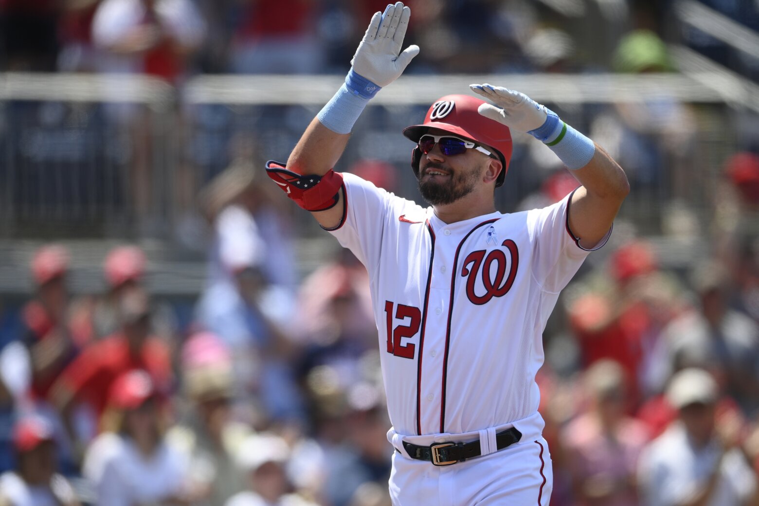 Schwarber hits 3 homers, Nats beat Mets 5-2, take 3 of 4 - WTOP News