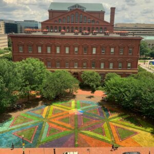 DC artist looks to inspire ‘resilience and joy’ with lawn art at National Building Museum