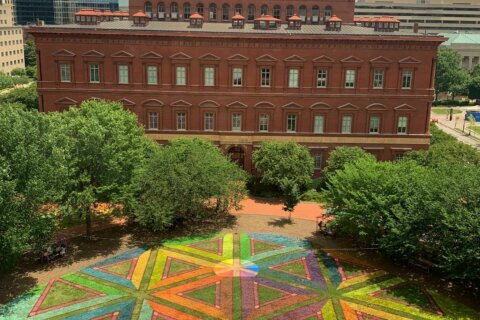 DC artist looks to inspire ‘resilience and joy’ with lawn art at National Building Museum