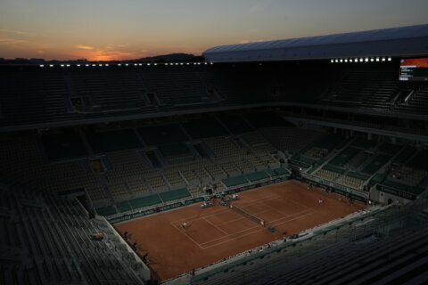 City of Light’s silent nights: Curfew cuts French Open crowd