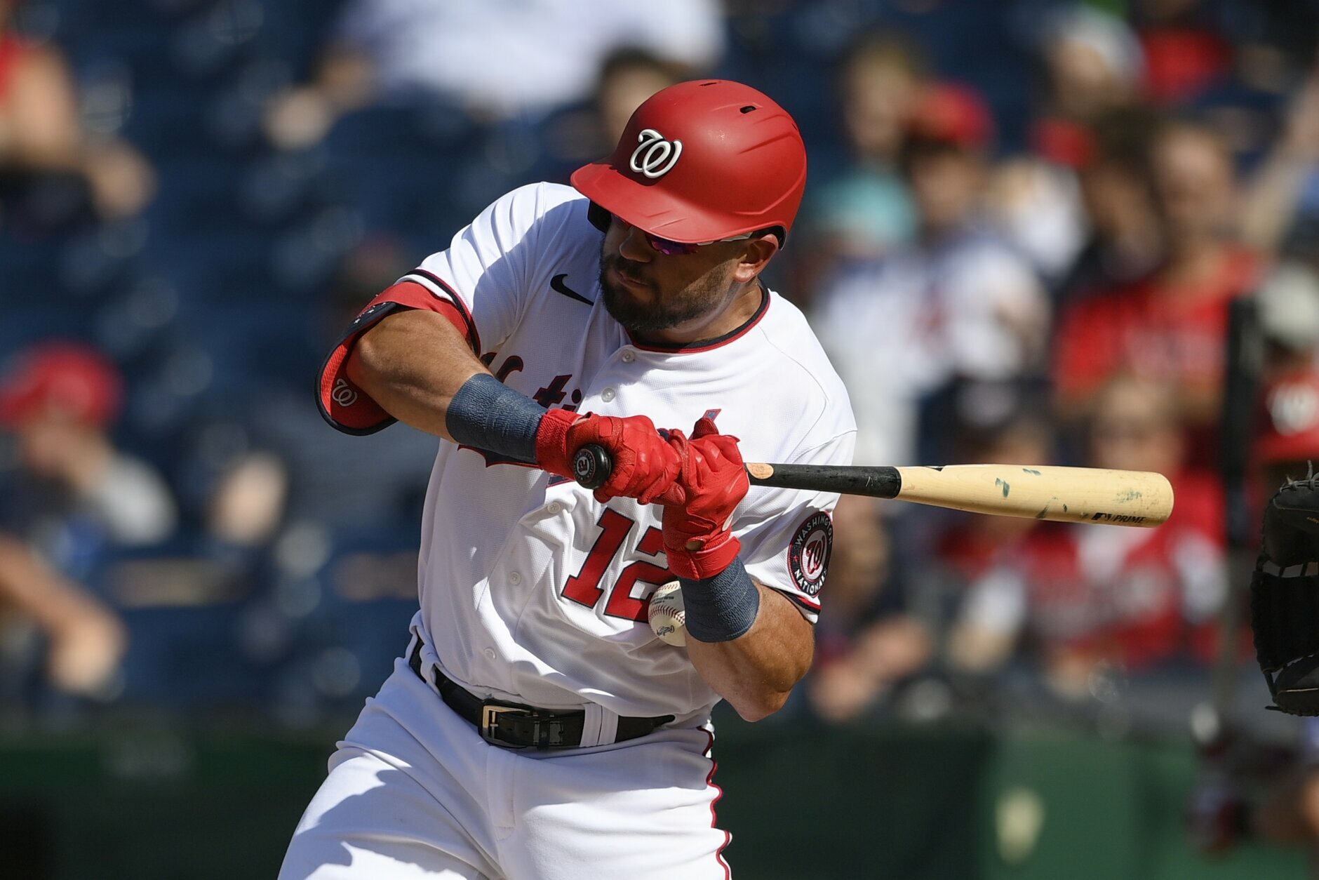 Birthday boy Turner ties mark with 3rd cycle, Nats top Rays