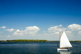Sailboat in St Michaels Maryland